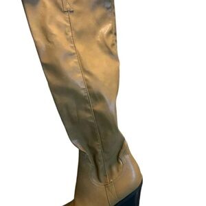 Franco Sarto Camel Heeled Boots